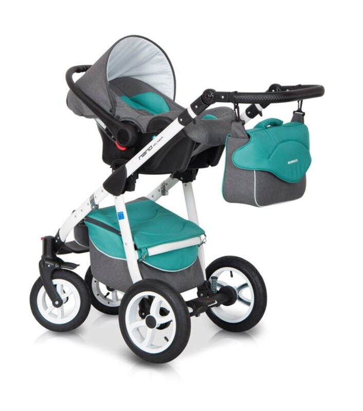 Коляска Riko Nano 3 в 1 цвет 03 Malachit