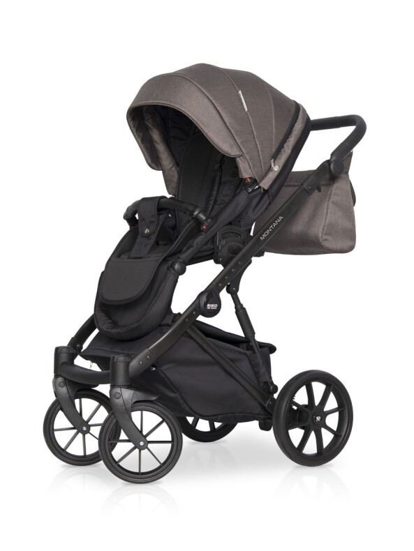 Коляска Riko Basic Montana 2 в 1 цвет 01 коричневый